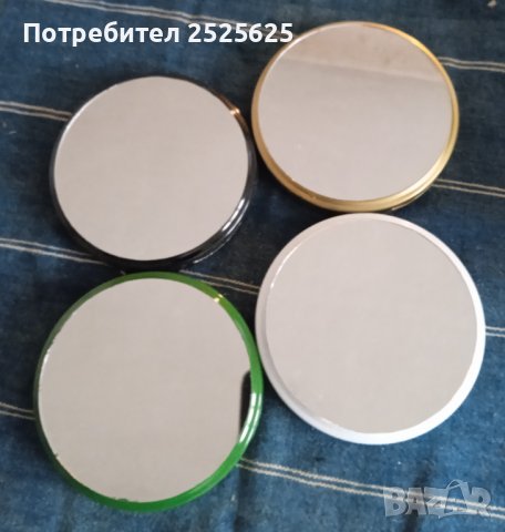 Огледало с основа за газена лампа, снимка 2 - Огледала - 41771870