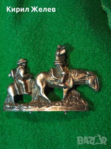 Дон КИХОТ и САНЧО ПАНСА ОЛОВНА МЕТАЛНА СТАТУЕТКА АРТ ФИГУРКА за КОЛЕКЦИЯ 8261, снимка 2 - Колекции - 34560859