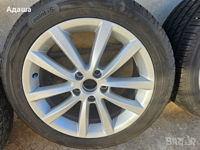 Джанти 17 5 112 vw passat b7, снимка 4 - Гуми и джанти - 52972053