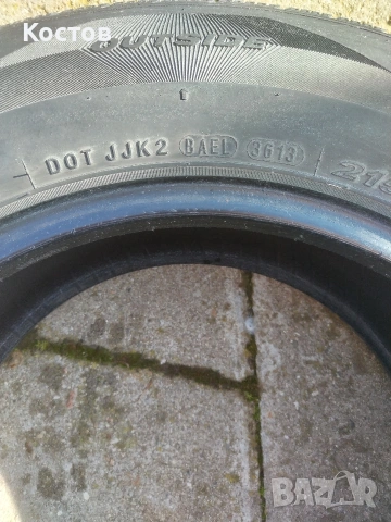 2 бр. Гуми Roadstone Winguard Snow G 215/65/16, снимка 5 - Гуми и джанти - 53402091