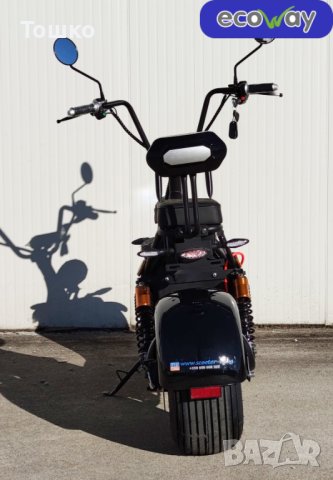 Електрически Чопър EcoWay citycoco EEC06 20Ah 2000W с документи, снимка 2 - Мотоциклети и мототехника - 41391918