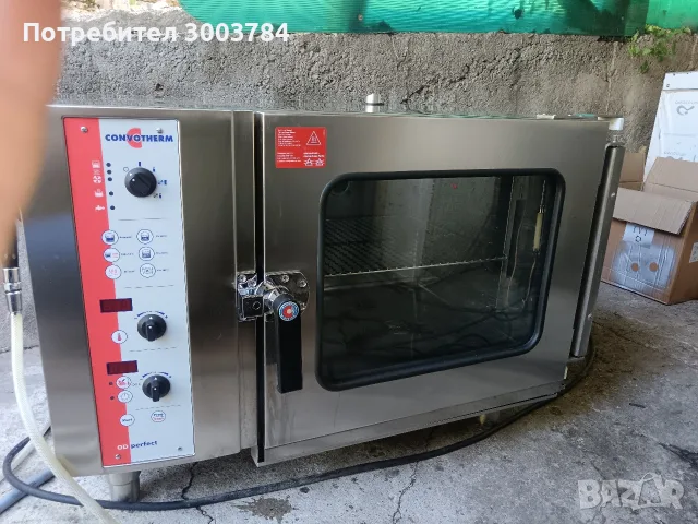 Професионален конвектомат, снимка 3 - Обзавеждане на кухня - 55978630