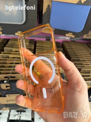 iPhone 17 Pro , iPhone 17 Pro Max Magsafe Clear case, снимка 9 - Калъфи, кейсове - 53238092
