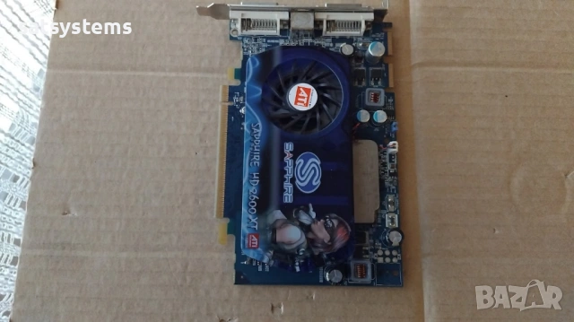 Видео карта ATi Radeon Sapphire HD 2600 XT 256MB GDDR4 128bit PCI-E, снимка 6 - Видеокарти - 53401429