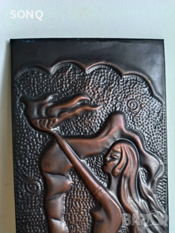 Красива Старо Руско Медно Пано №2, снимка 2 - Пана - 53456608