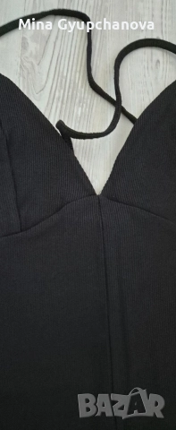 черен гащеризон bershka , снимка 2 - Гащеризони - 52659526