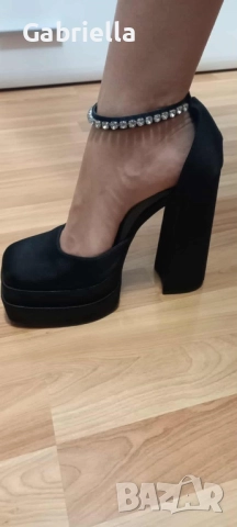 Продавам високи обувки, снимка 3 - Дамски обувки на ток - 51965589