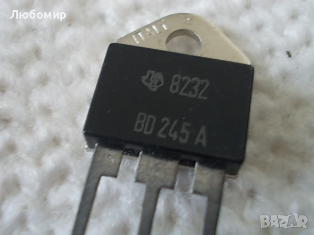 Транзистор BD245A Texas Italy, снимка 2 - Друга електроника - 36472959