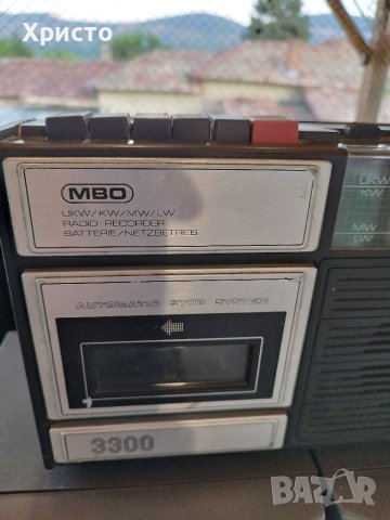 Радиокасетофон MBO 3300, снимка 2 - Радиокасетофони, транзистори - 41334782