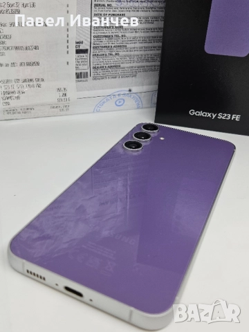 Samsung Galaxy S23 FE ГАРАНЦИЯ 128Gb/8Ram Purple, снимка 9 - Samsung - 52634809