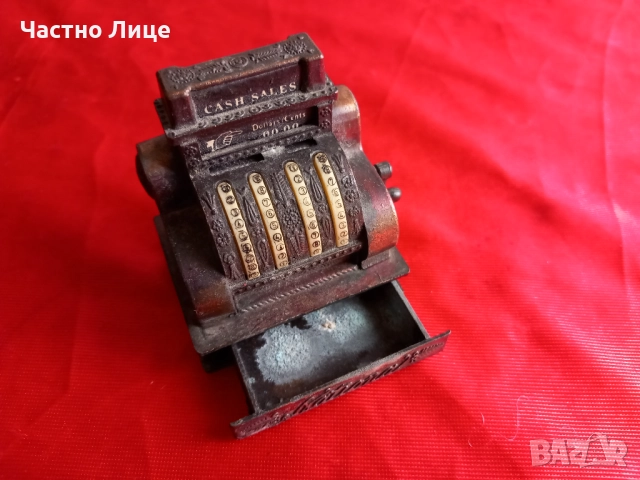 Колекционерска Метална ОСТРИЛКА ,Миниатюра Касов Апарат, снимка 4 - Антикварни и старинни предмети - 52569515