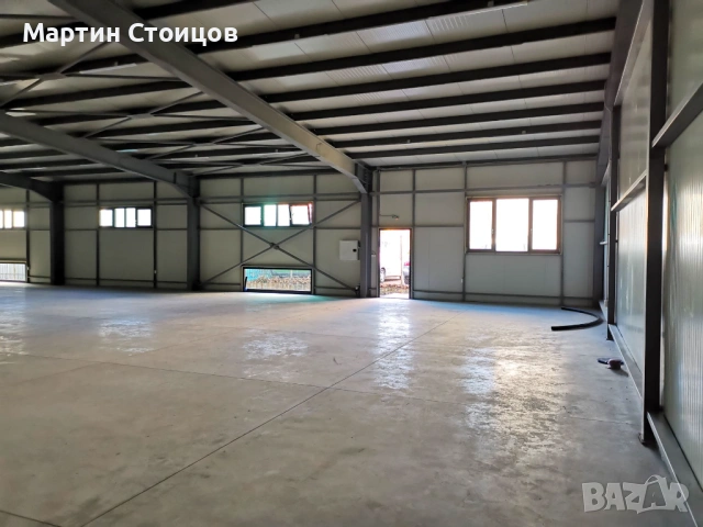 Отдавам халета под наем 2х450 и 1900 кв.м, снимка 6 - Складове - 53789055