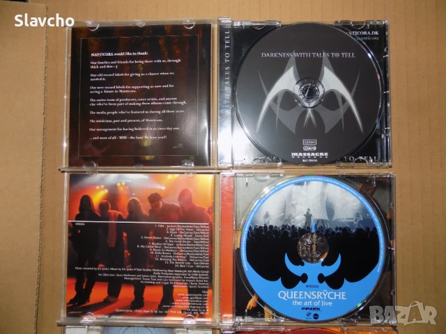 Компакт дискове на групите - Manticora/QUEENSRYCHE-live/Procol Harum/The Vines–Winning Days, снимка 3 - CD дискове - 39477079