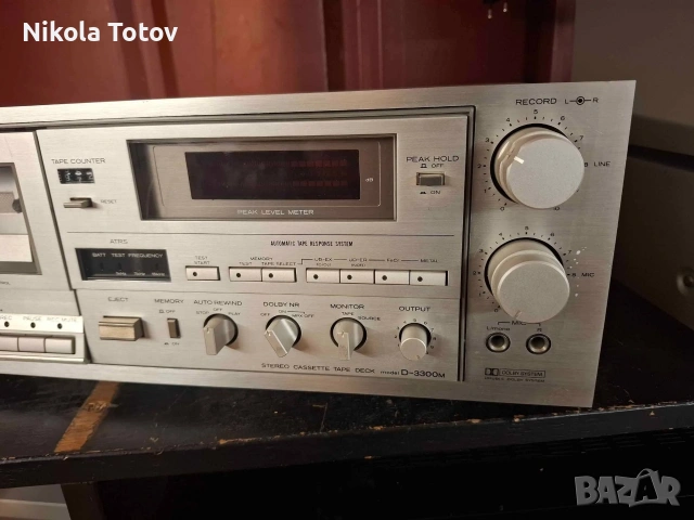 Продава се триглав дек Hitachi D-3300M. , снимка 4 - Декове - 53612129