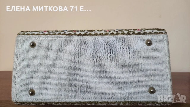 Шикозна дамска чанта ретро от 70-те години на миналия век, снимка 8 - Чанти - 52074938