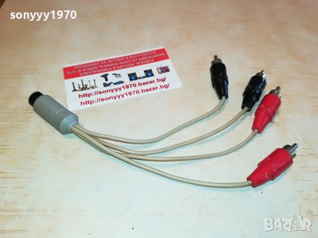 АУДИОКАБЕЛ-ПРЕХОД ЖЕНСКА ПЕТИЦА/4 ЧИНЧА 2203221159