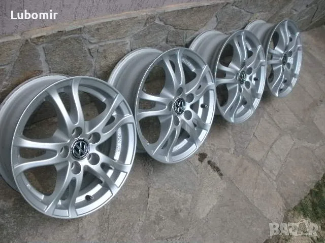 14 цола 5 х 100 мм 4 бр лети джанти - VW,Audi,Seat,Skoda !, снимка 3 - Гуми и джанти - 56166167