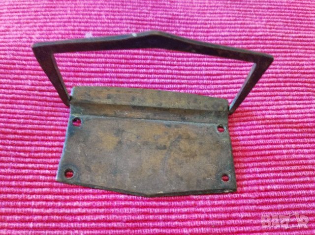 Стара месингова дръжка за чехмедже. , снимка 2 - Антикварни и старинни предмети - 35714925