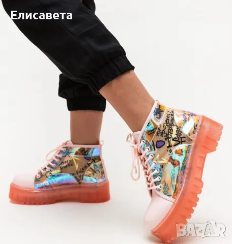 Дамски модерни боти , снимка 3 - Дамски боти - 48061344