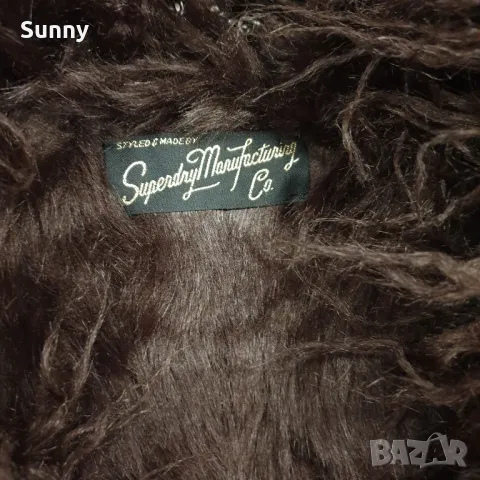 Дамско дълго палто Superdry Manufacturing , снимка 2 - Палта, манта - 49030015