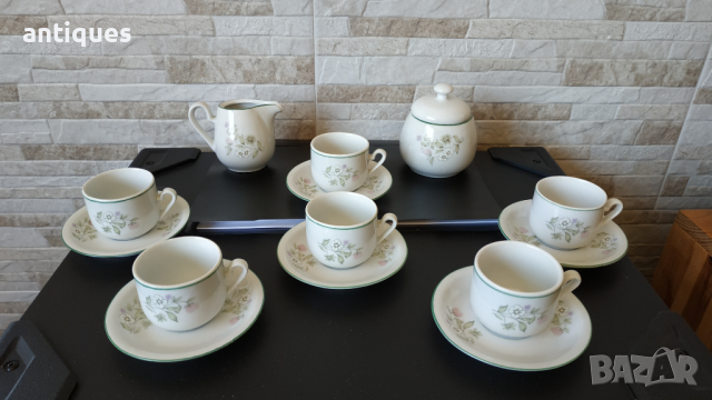 Чисто нов сервиз за кафе -15 части - Завод Китка, снимка 2 - Сервизи - 36306555