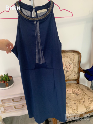 Дамска рокля в размер М, но би станала и за S, снимка 13 - Рокли - 44670540