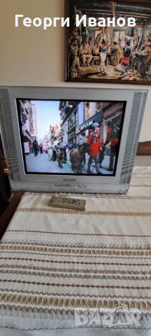 Телевизор SAMSUNG 21 инча работещ перфектно има и дистанционно., снимка 2 - Телевизори - 41696394