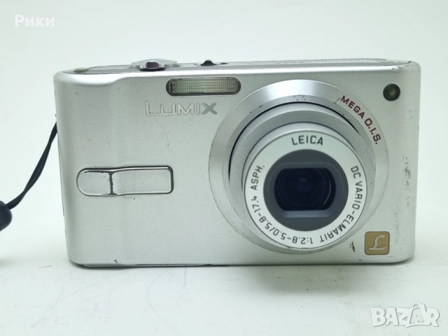 Panasonic Digital Camera Lumix DMC-FX10 6.0MP Silver Tested, снимка 2 - Фотоапарати - 53804569