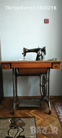 Ретро шевна машина UNION, снимка 3 - Антикварни и старинни предмети - 50589641