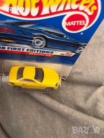 Hotwheels 1997 Mercedes SLK, снимка 6 - Колекции - 49660434