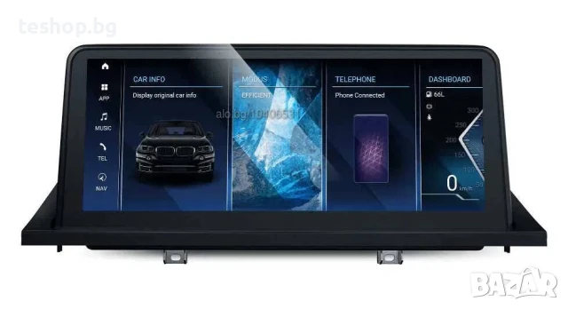 Дисплей за BMW X5 E70, X6 E71 10.25” с безжичен CarPlay/Android Auto, снимка 2 - Аксесоари и консумативи - 50875939
