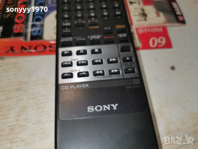 SONY RM-D991 AUDIO REMOTE-ВНОС SWISS 2412251105, снимка 9 - Ресийвъри, усилватели, смесителни пултове - 52890186