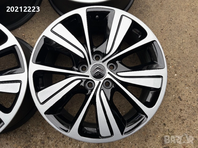 4 броя алуминиеви джанти за Citroen C4 Picasso II 17, снимка 8 - Гуми и джанти - 53477299