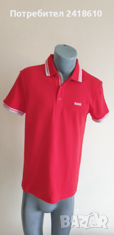 Hugo Boss Paddy Pique Cotton Regular Fit Mens Size S НОВО! ОРИГИНАЛНА Тениска!, снимка 8 - Тениски - 44764557