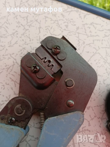 крипващи клещи за кабелни накрайници AMP, снимка 4 - Клещи - 50597937