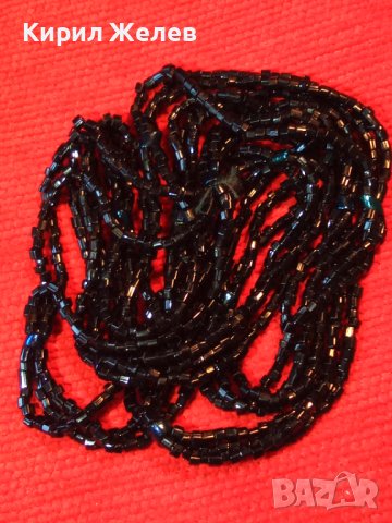 СТАРО МЪНИСТЕНО РЕТРО АРТ-НУВО СТИЛ КОЛИЕ НАНИЗ ГЕРДАНЧЕ РЪЧНА РАБОТА 26637, снимка 9 - Антикварни и старинни предмети - 34806048