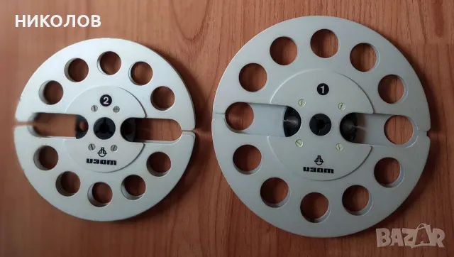 метални магнетофонни ролки 