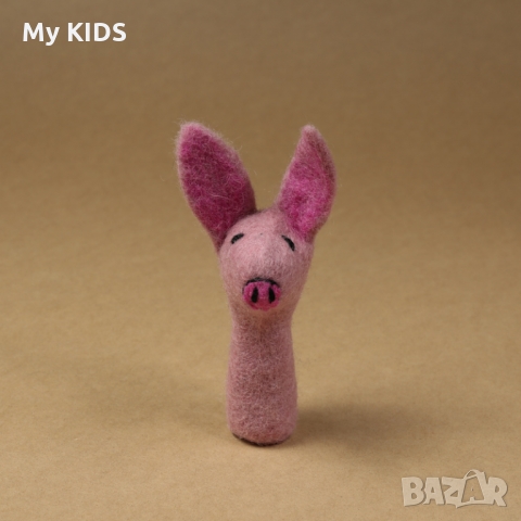 кукла за пръст / театър / ръчна изработка от филц, снимка 4 - Фигурки - 36090900