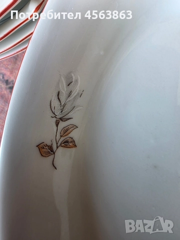 Порцеланови елипси, снимка 2 - Чинии - 51655757