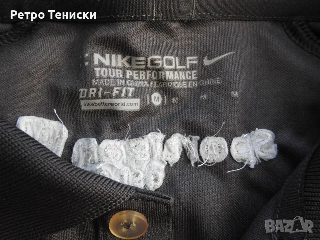 Поло тениска Nike — Мъже размер M Сиво, снимка 6 - Тениски - 56314874