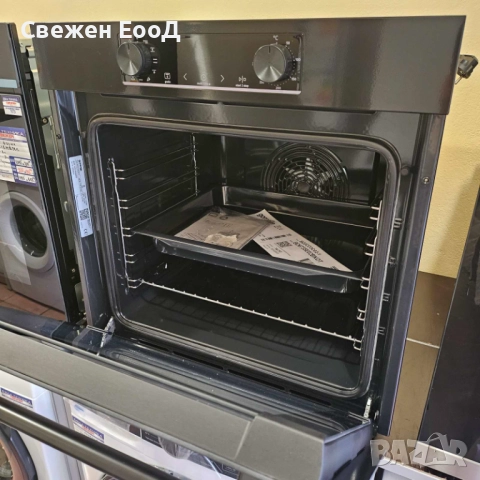 фурна за вграждане GORENJE - черна -77л., снимка 7 - Печки, фурни - 52628692