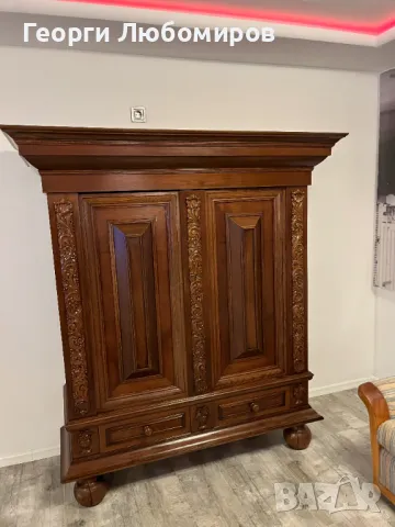 Гардероб от масив, снимка 3 - Гардероби - 48503089
