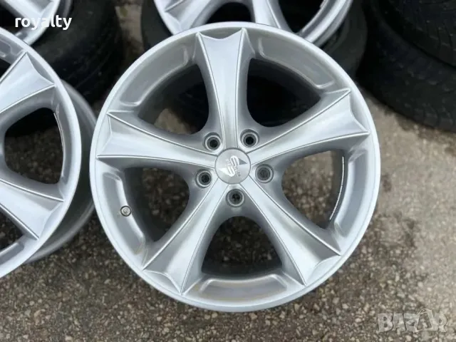 5x112 17 Джанти Passat Golf Caddy Audi A3 A4 Seat Leon Skoda Octavia Superb 5х112, снимка 4 - Аксесоари и консумативи - 49888234