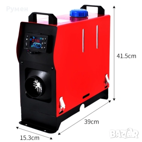 Суха Дизелова Печка HAWEK  8kW – за кемпери, бусове и гаражи 12V / 24V / 220V, снимка 4 - Аксесоари и консумативи - 53106233