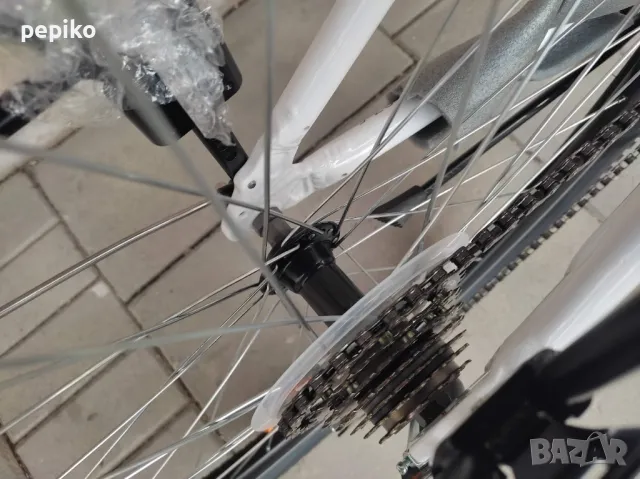 Продавам колела внос от Германия  алуминиев градски велосипед SAVENO MAGNOLIA 27,5 цола преден аморт, снимка 13 - Велосипеди - 48043902