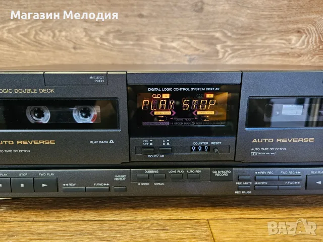 Касетен дек Universum C46011 Auto Reverse – Като нов, Изключително запазен, снимка 6 - Декове - 55740082