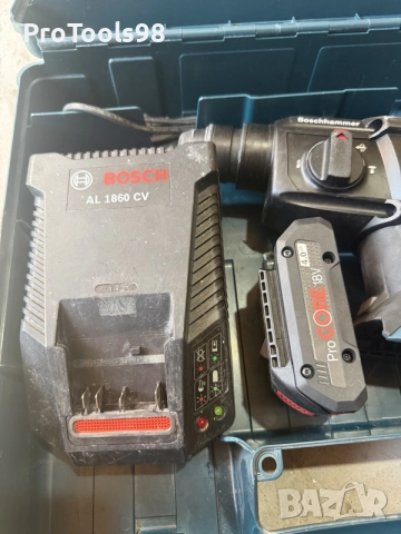 Bosch GBH 18V-21 безчетков перфоратор, снимка 3 - Перфоратори - 56041392