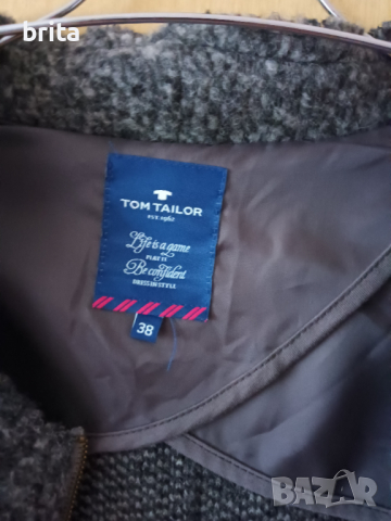 Вълнено сако Том Тейлър, снимка 5 - Сака - 44572012