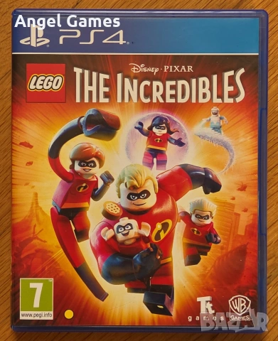 Диск игра LEGO The Incredibles PS4 Playstation 4 Плейстейшън