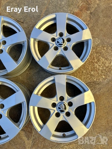 14 джанти 5х100 Skoda Fabia Octavia 5х100 VAG Шкода Фабиа Октавия, снимка 4 - Гуми и джанти - 53300748